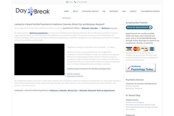 Albar theme site design template sample
