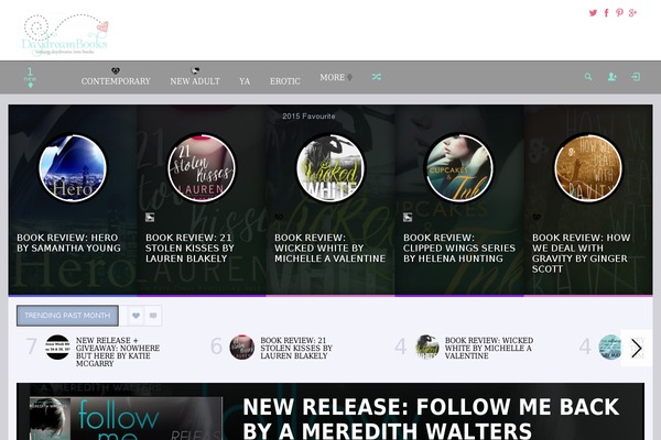 daydreambooks.uk site used Explicit-theme