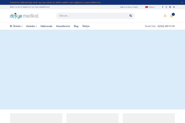 Dm theme site design template sample