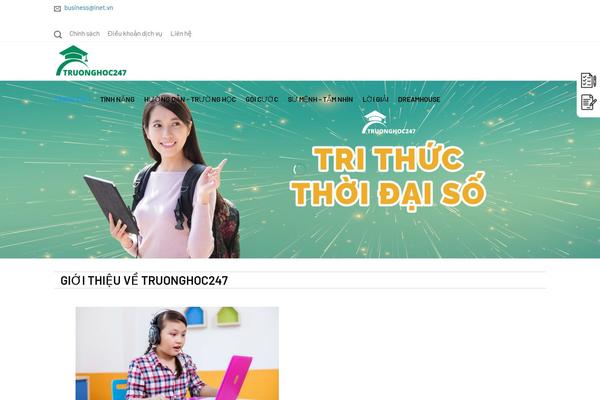 EDU theme site design template sample