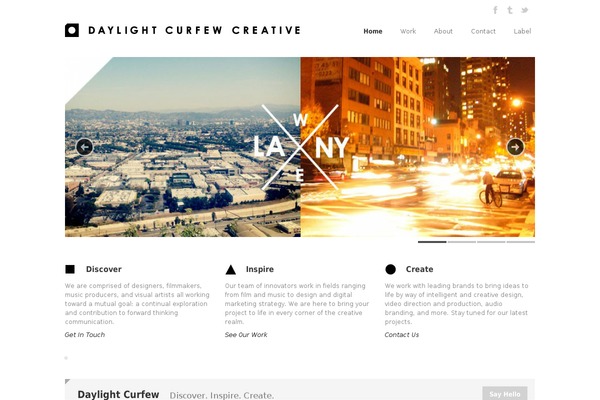 daylightcurfewcreative.com site used Goodspace