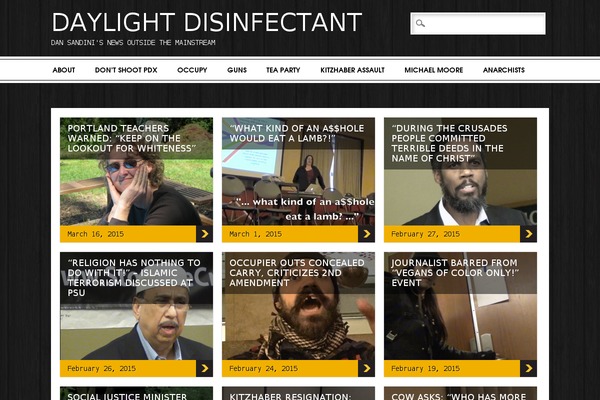 Newschannel theme site design template sample