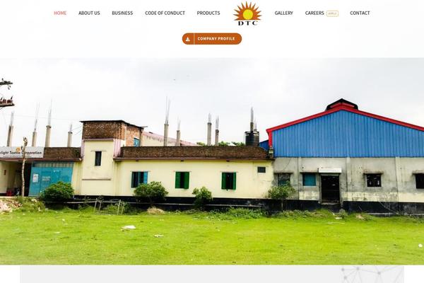 Daylight theme site design template sample
