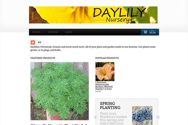 Shelflife theme site design template sample