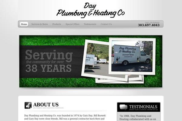 TheProfessional theme site design template sample