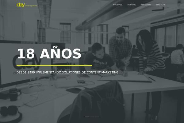 Brando theme site design template sample