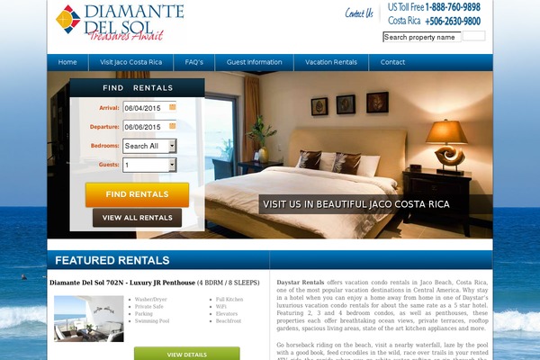 Parkcity theme site design template sample
