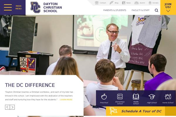 daytonchristian.com site used Nsm-dayton