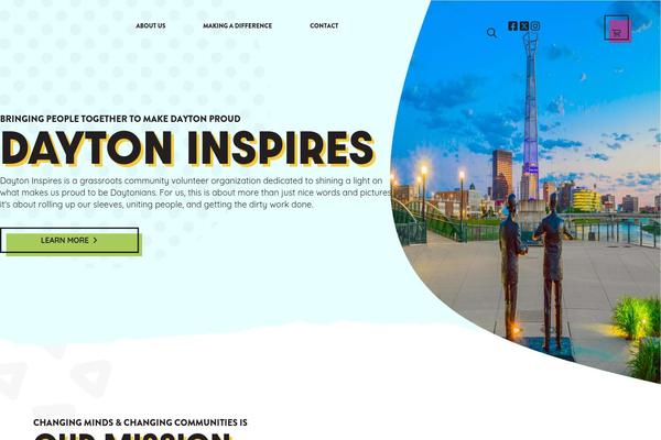 X Child theme site design template sample