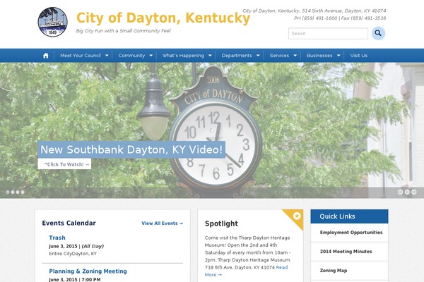 Site using Mec-fluent-layouts plugin