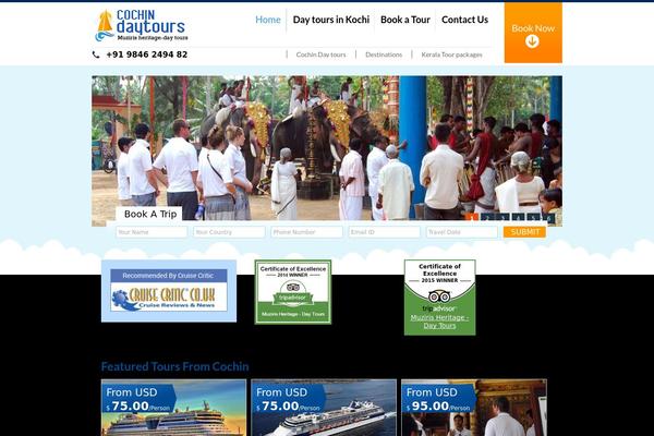 daytoursincochin.com site used Daytours-responsive