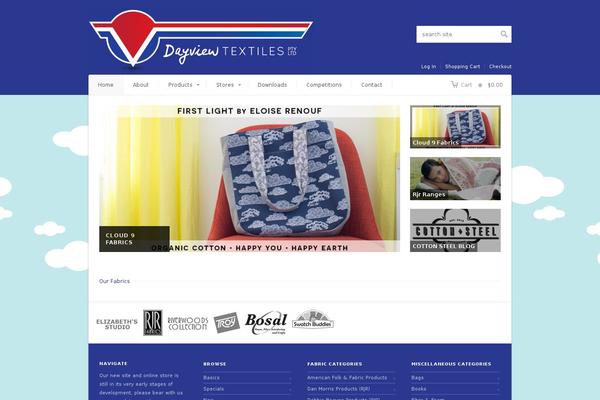 Abundance theme site design template sample