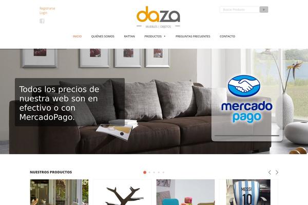 dazamuebles.com.ar site used Willowpillow