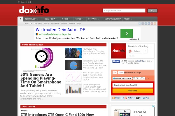 Site using Metronet-profile-picture plugin