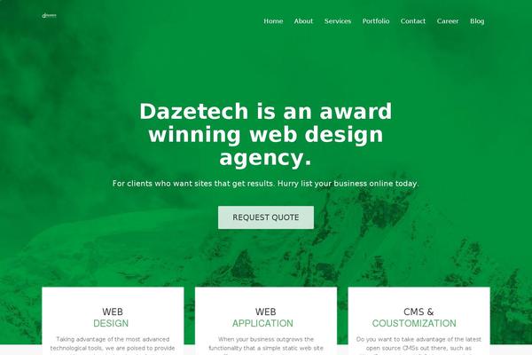 Site using Pricing Table plugin