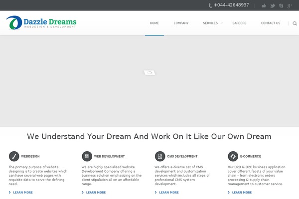Circles theme site design template sample