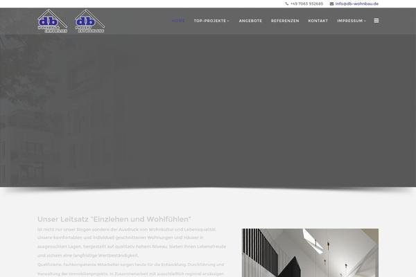 db-wohnbau.de site used Sentient