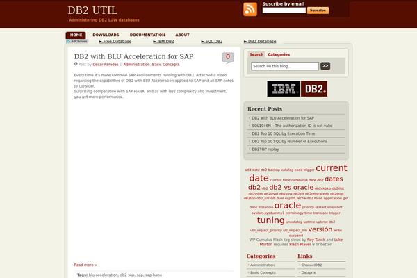 db2util.com site used Wp_premium_es