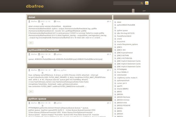 Chocolate-lite theme site design template sample