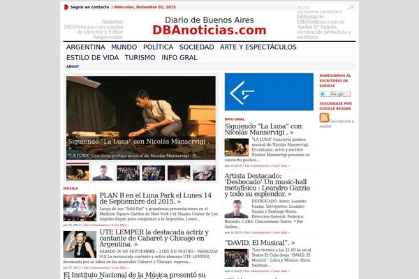 dbanoticias.com site used Advanced-newspaper142