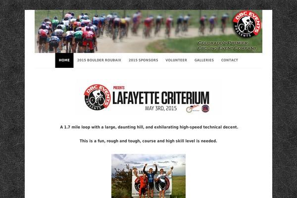 dbcevents.com site used Boldr-pro.1.1.0