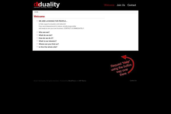 dbduality.com site used WP Remix