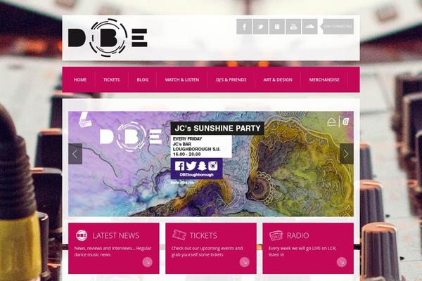 dbe.me site used K-boom-v.1.1.1
