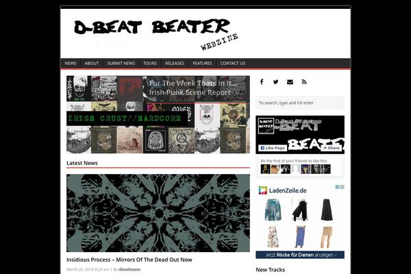Site using Callout Bar by ContactUs plugin
