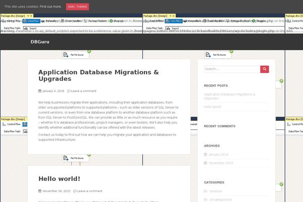 Sparkling theme site design template sample