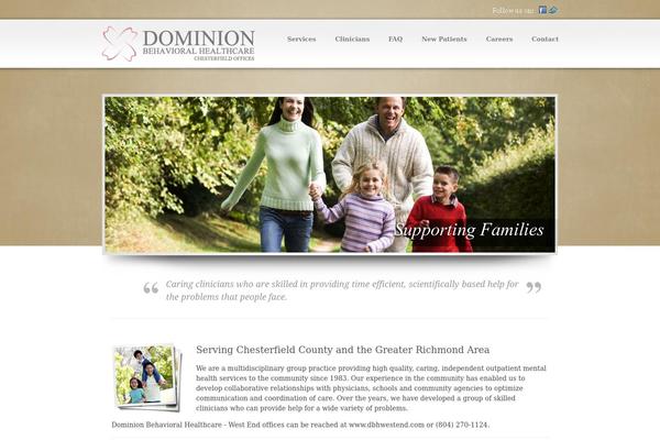 Accent theme site design template sample