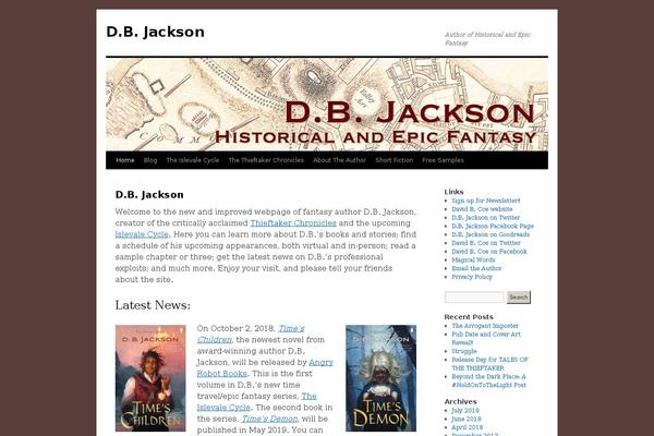 dbjackson-author.com site used Dbjackson2010