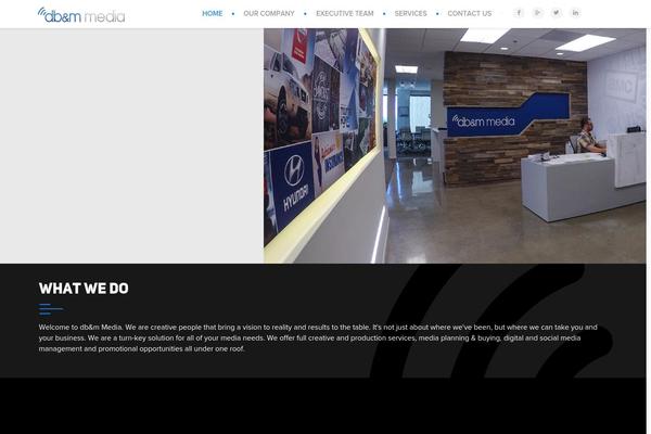 Oshine theme site design template sample