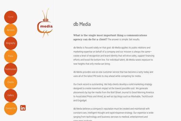 Twenty Fifteen theme site design template sample