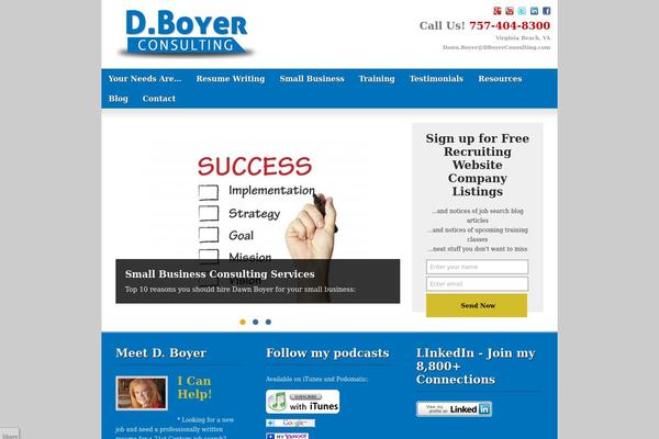 Beyond theme site design template sample