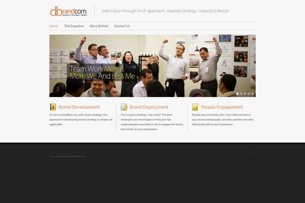 Website theme site design template sample