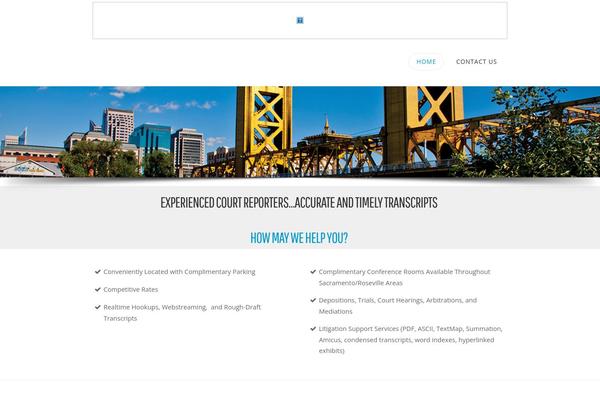 X Child theme site design template sample