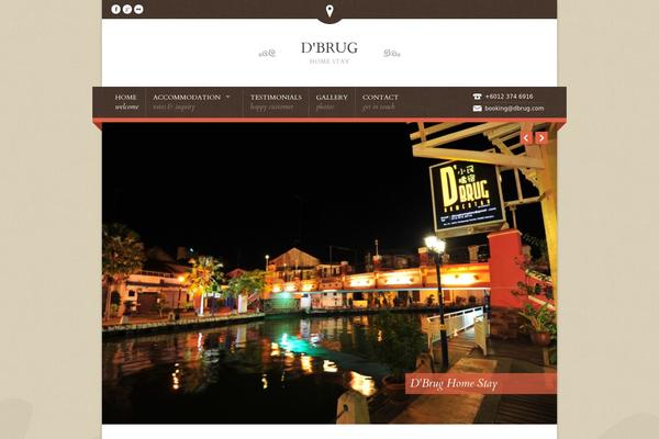 Nice Hotel theme site design template sample