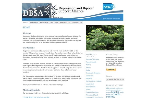 Thesis 1.7 theme site design template sample