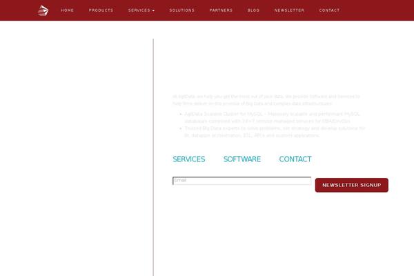 dbshards.com site used Cloudstrap