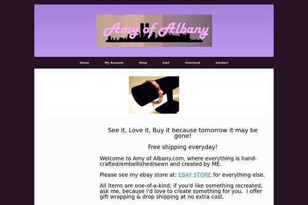Vantage theme site design template sample