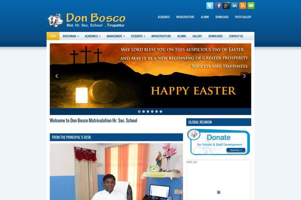 proEducation theme site design template sample