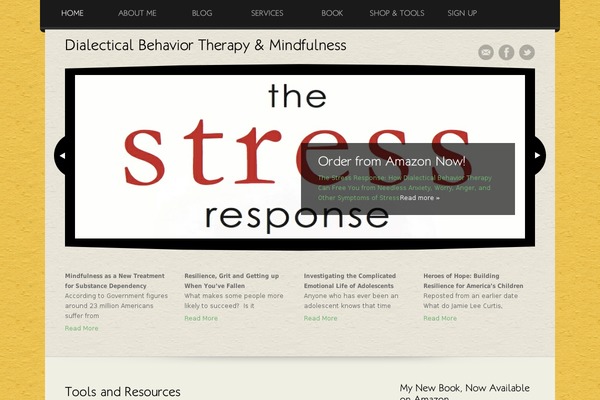 Relaxa theme site design template sample