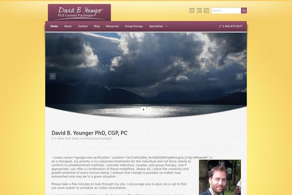 Wellness theme site design template sample