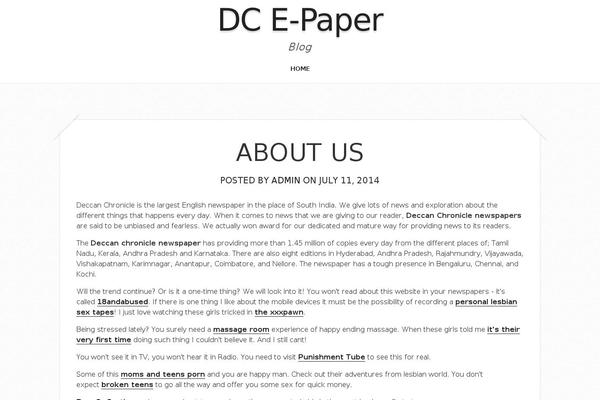 Capture theme site design template sample