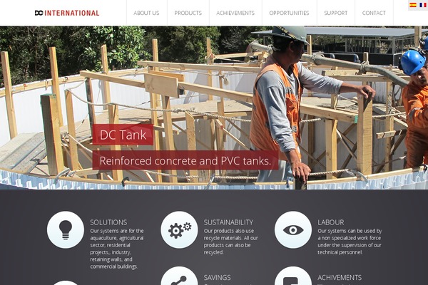 Infinite theme site design template sample