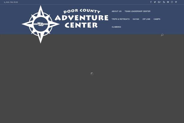 Adventure-tours theme site design template sample