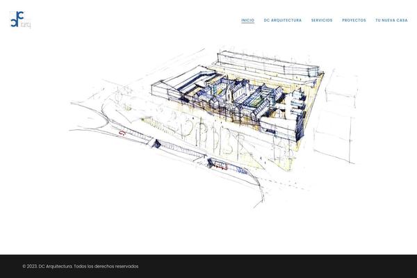Arkhitekton theme site design template sample