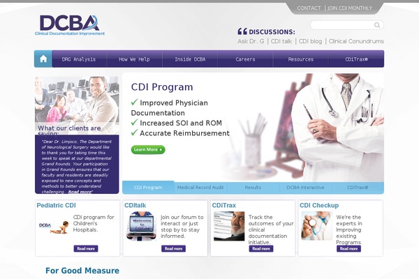 dcbainc.com site used Dcba_theme