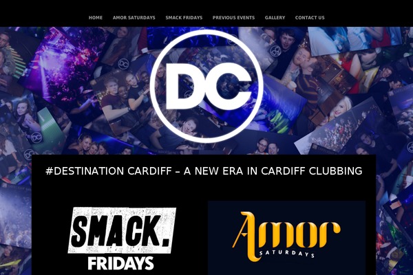 Dc theme site design template sample