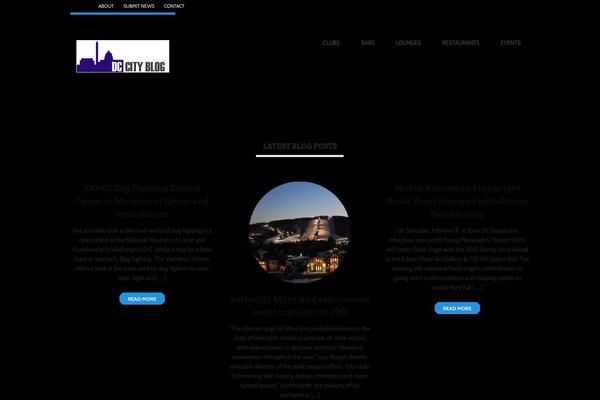 Hustle theme site design template sample